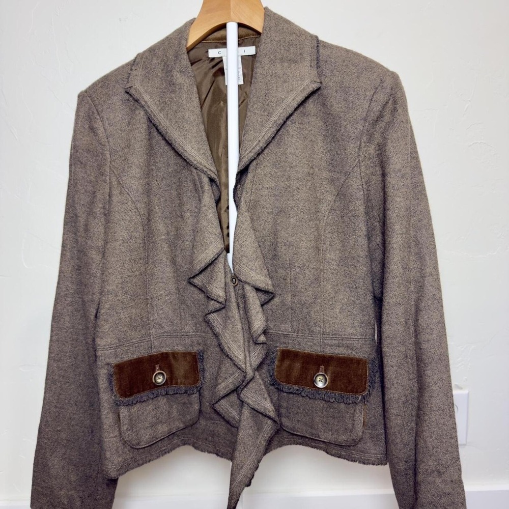 Vintage CAbi Kensington Blazer Jacket, Size 8.